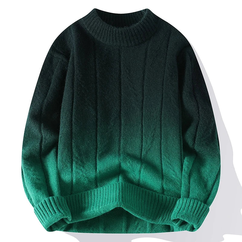 Le Clair™ | Contrasting Color Knitted Sweater for Men