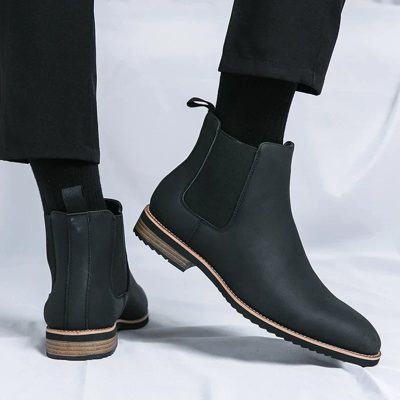 Robert™ - Leather Chelsea Boots