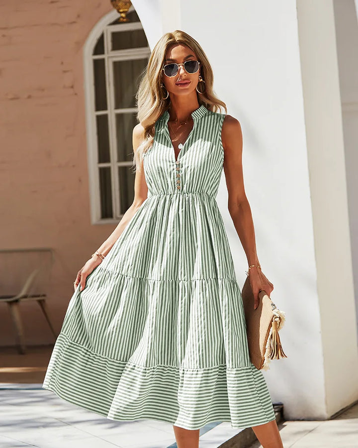 Striped Cheska Dress