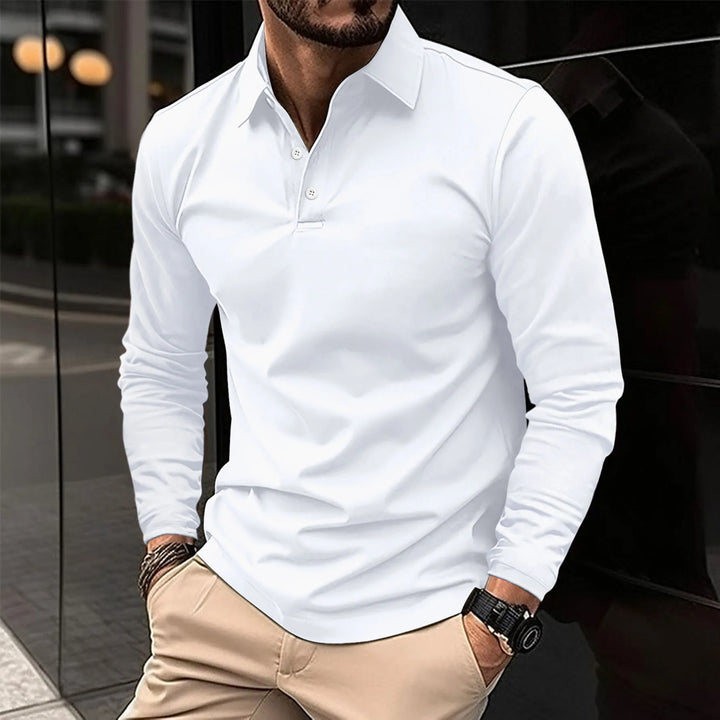 Archie | Casual Long-Sleeved Polo
