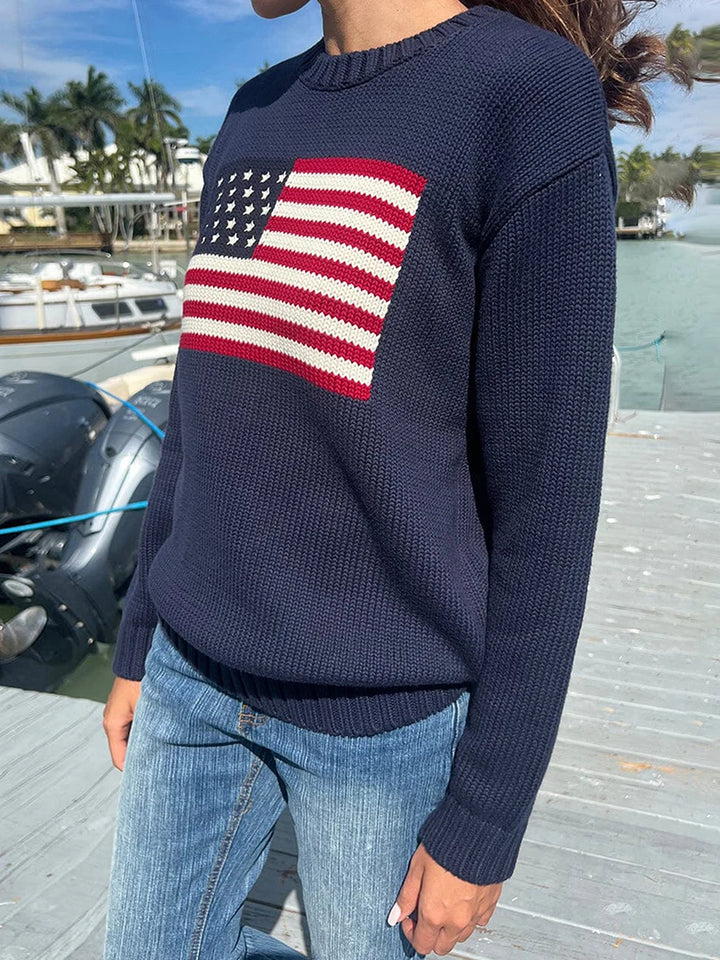 Lani - Retro Sweater Long Sleeve