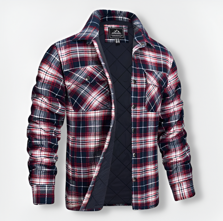 ALEX™ | Versatile Checkered Bomber Jacket