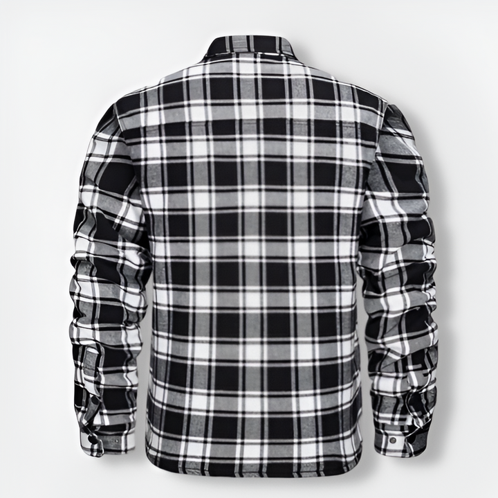 ALEX™ | Versatile Checkered Bomber Jacket