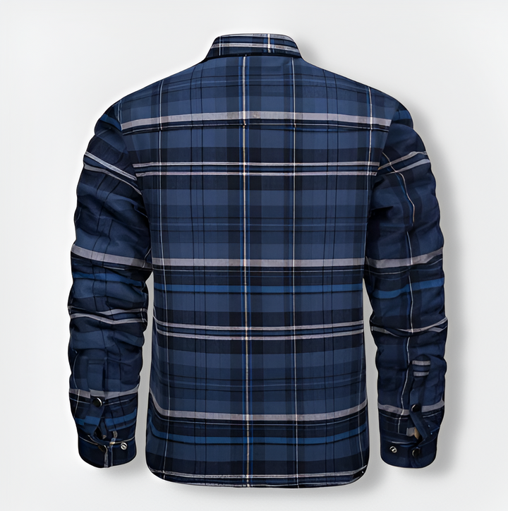 ALEX™ | Versatile Checkered Bomber Jacket