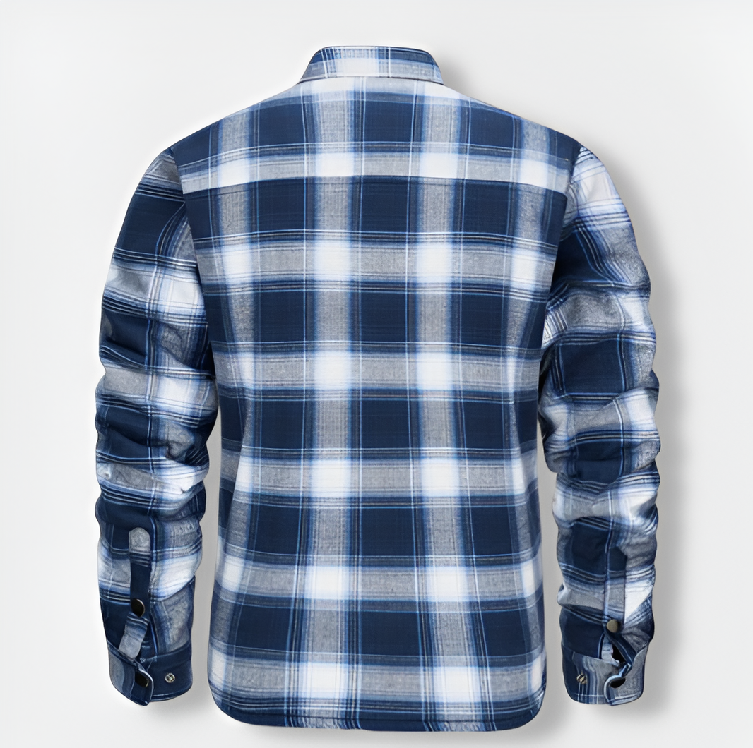 ALEX™ | Versatile Checkered Bomber Jacket