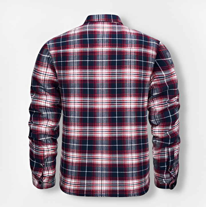 ALEX™ | Versatile Checkered Bomber Jacket