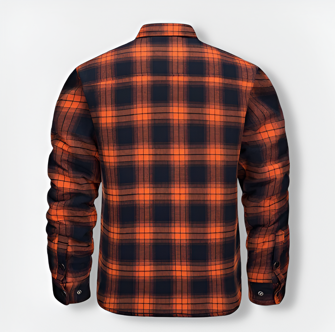 ALEX™ | Versatile Checkered Bomber Jacket