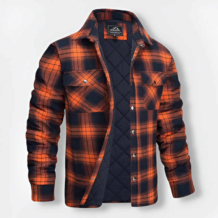 ALEX™ | Versatile Checkered Bomber Jacket