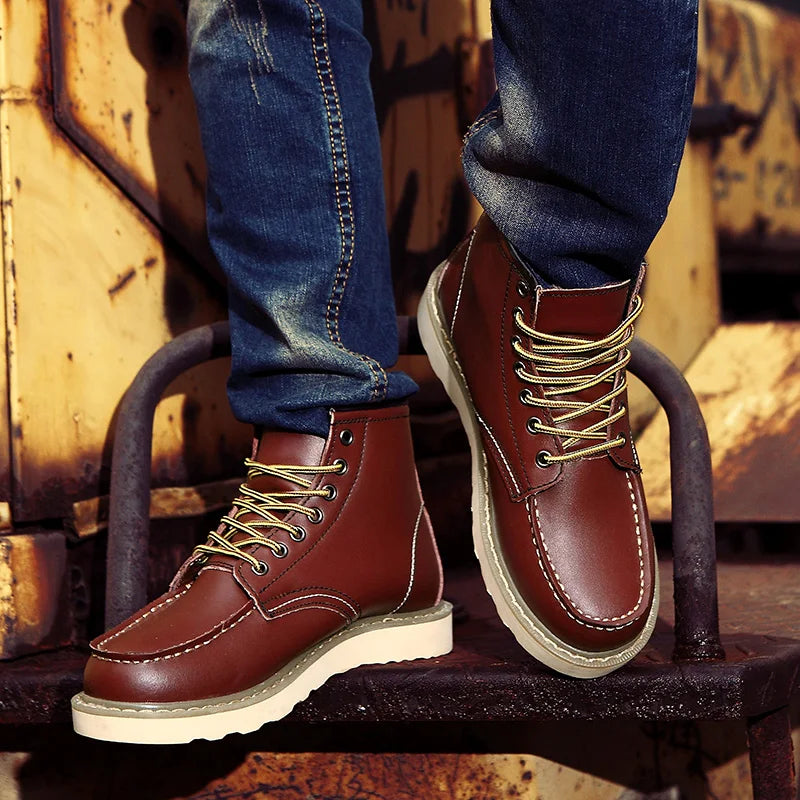 Bremen™ | Leather Winter Boots