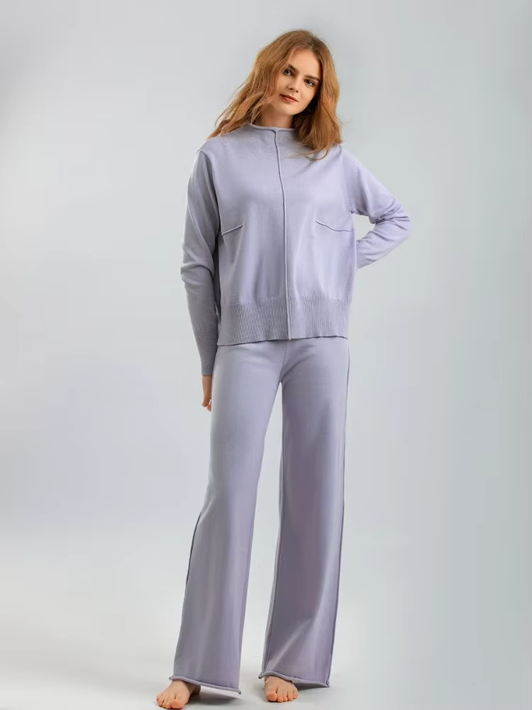 Roma™ - Knitted, thick, warm, oversized sweater and pants set