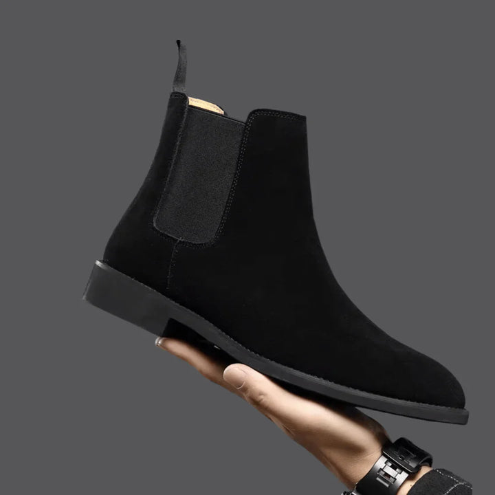 Armendo | Chelsea Boots in Soft Suede Leather