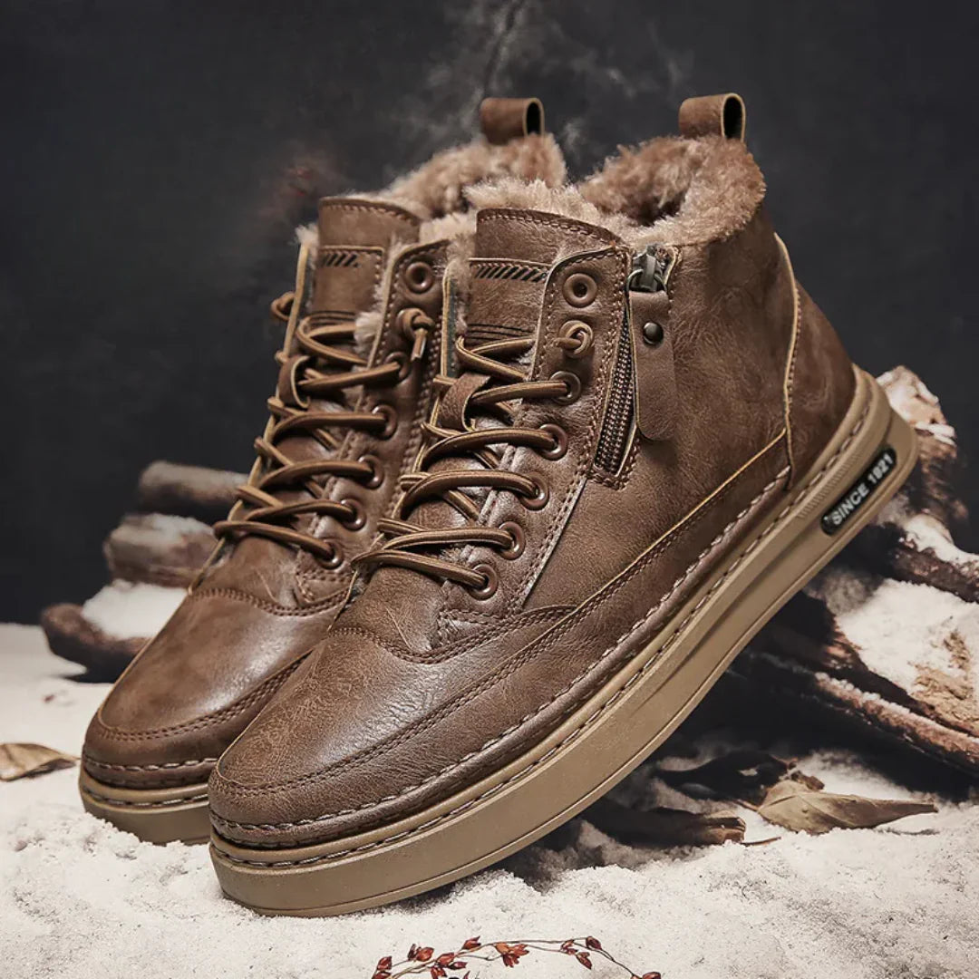 Bryson | Men's Leather Winter Boots