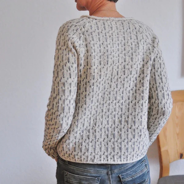 ANDREA - ENG KNITTED PULLOVER