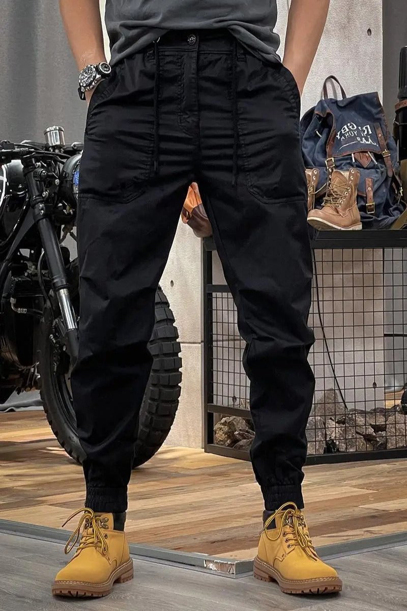 Marcelo™ | Elastic Cargo Pants