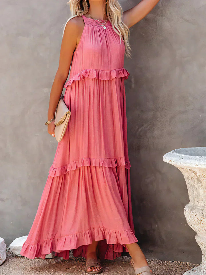 Emilia - Halter Maxi Dress