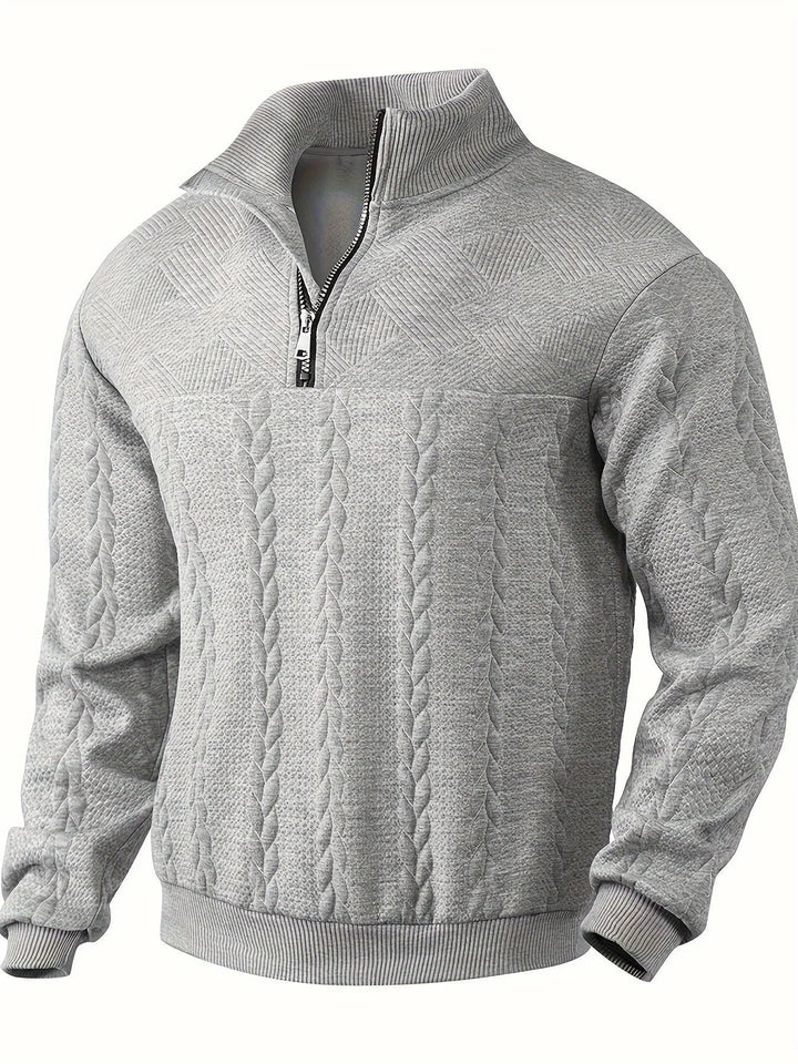 Rafael - Vintage men's sweater with zipper