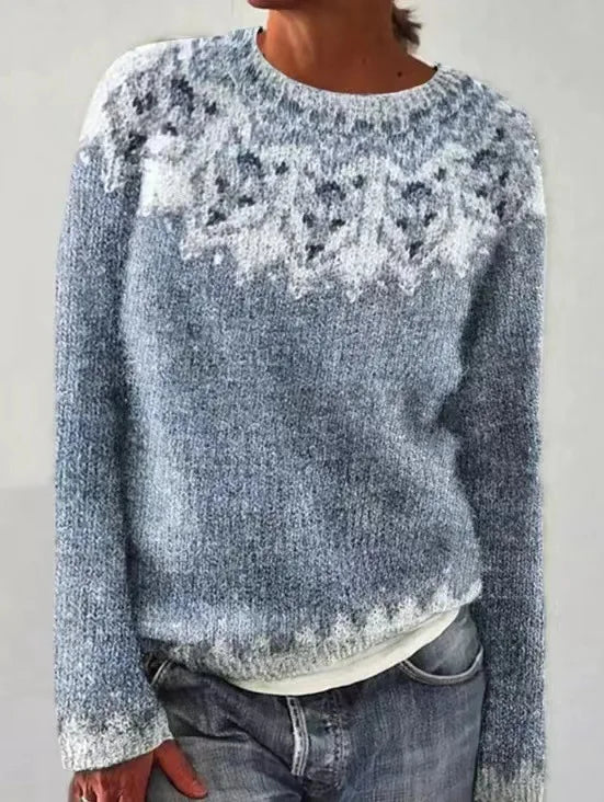 AMÉLIE - COZY KNITTED RETRO SWEATER