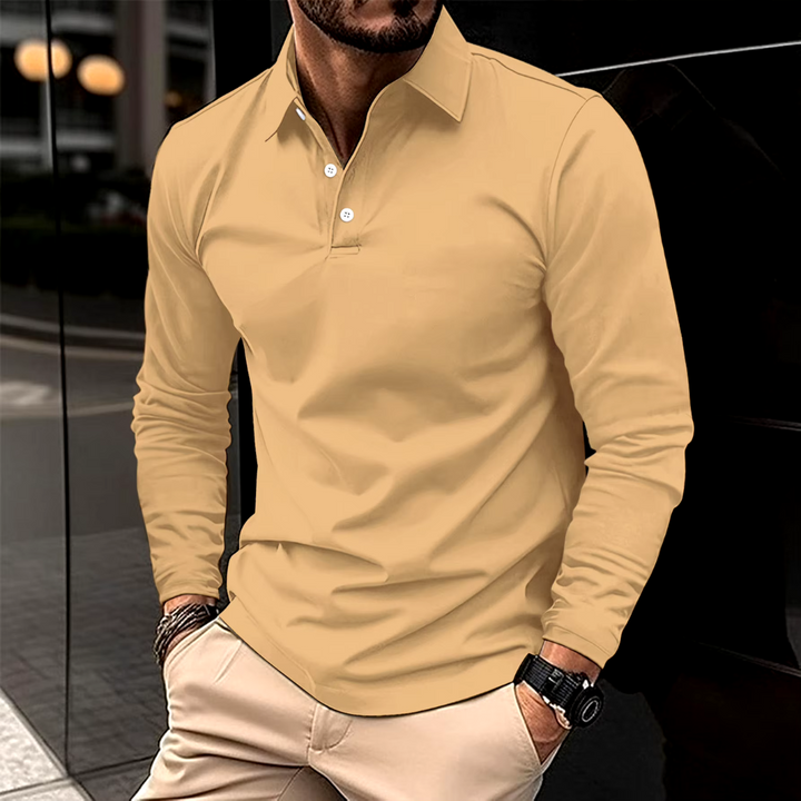Archie | Casual Long-Sleeved Polo