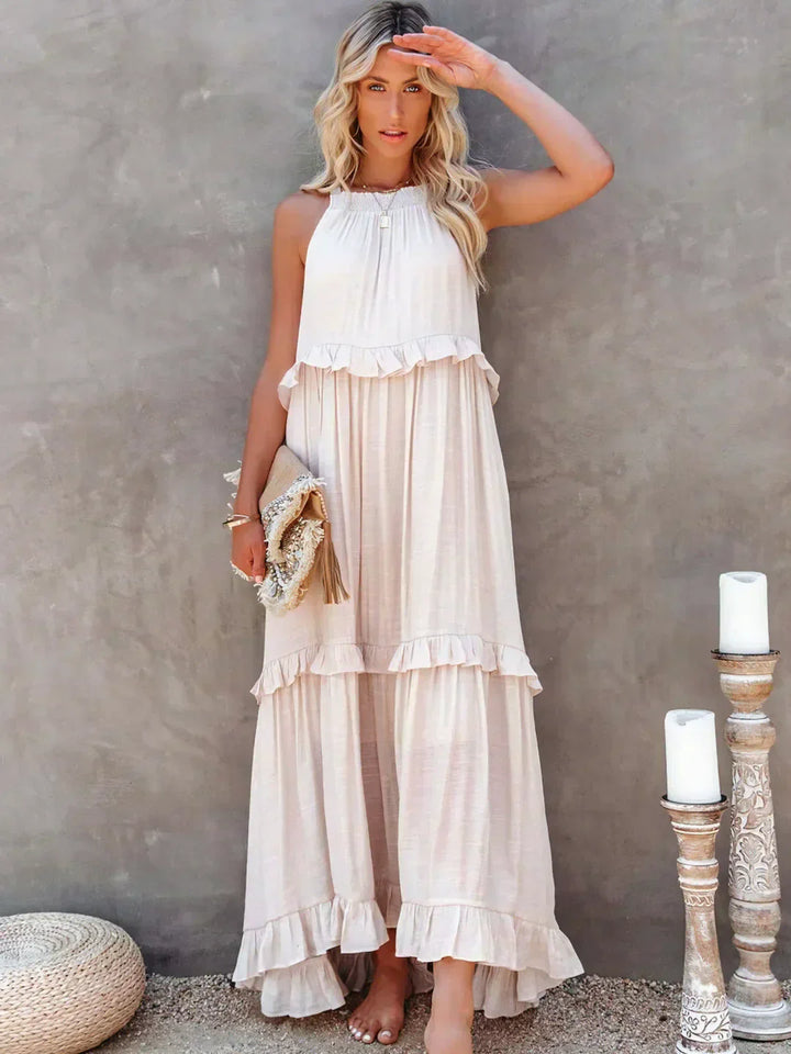 Emilia - Halter Maxi Dress