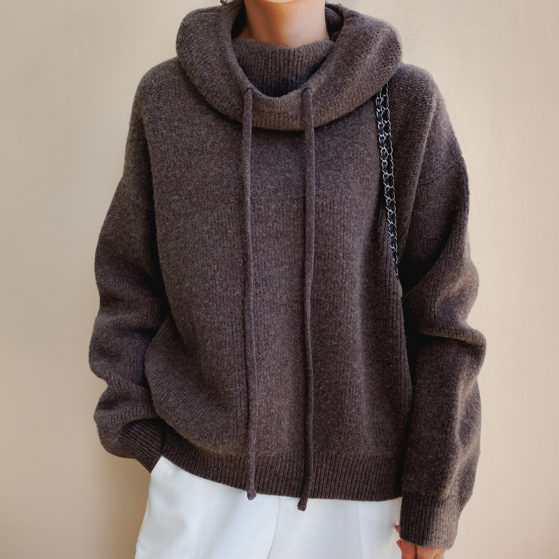 Charlotte™ | Wool Roll Neck Sweater