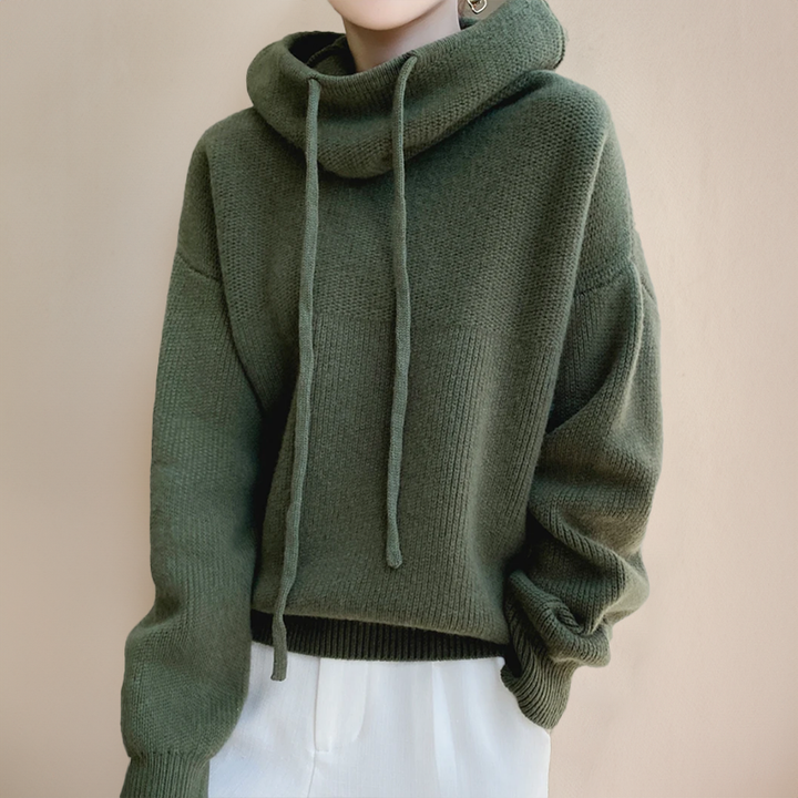 Eleanor-Rose™ | 2025 - turtleneck sweater made from merino wool