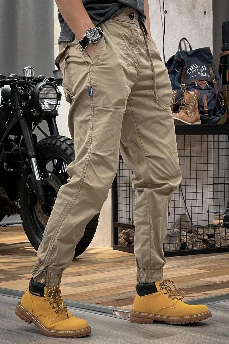 Marcelo™ | Elastic Cargo Pants