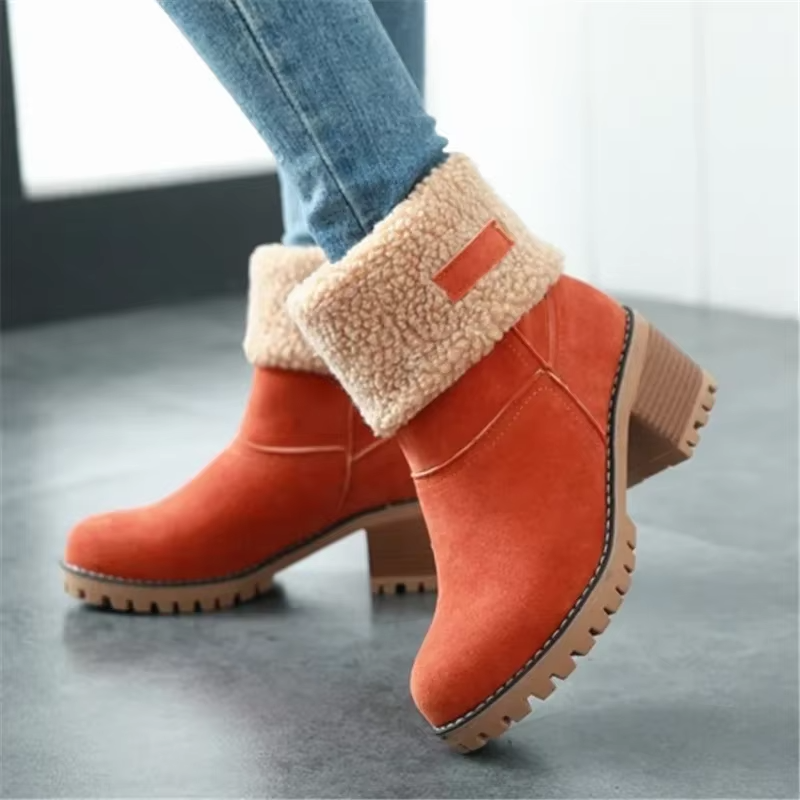 Luisa™ – Elegant and warm leather snow boots