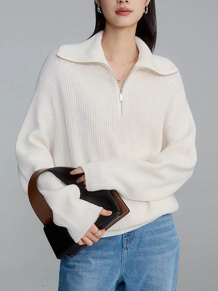 ANNA™ | ELEGANT SWEATER WITH ZIPPER