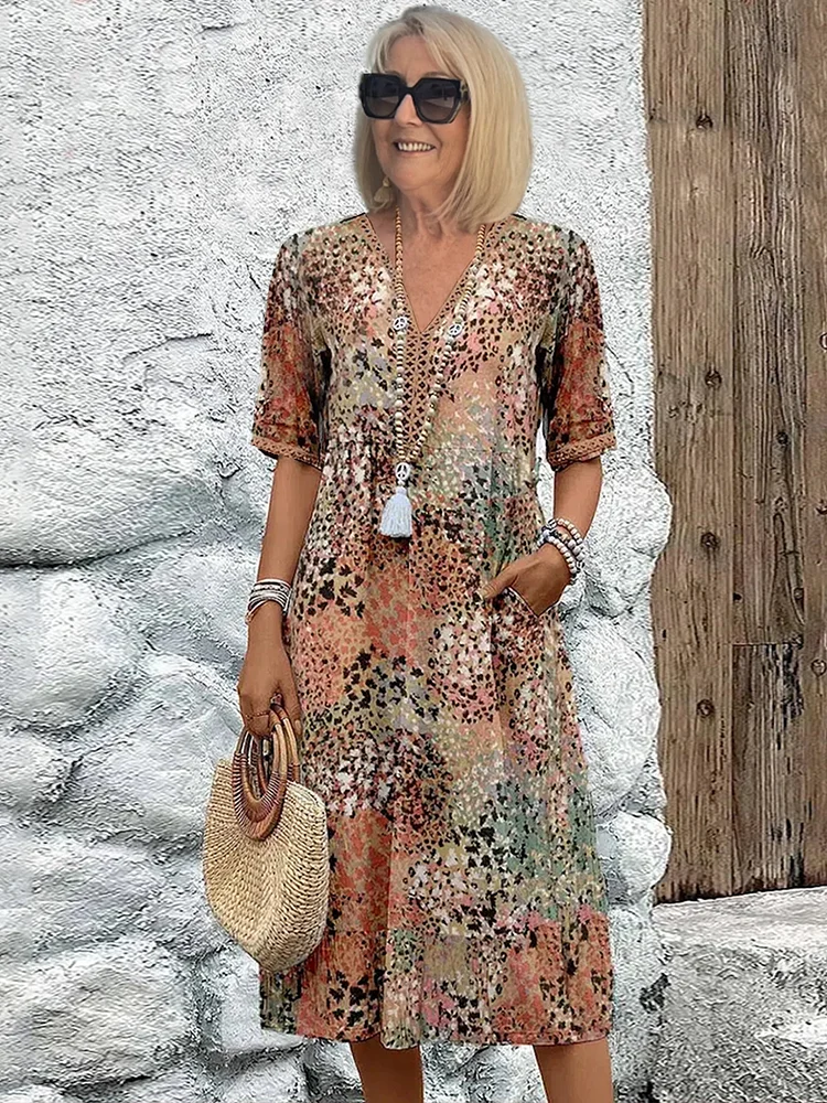 Charlotte | Lively Floral Dress