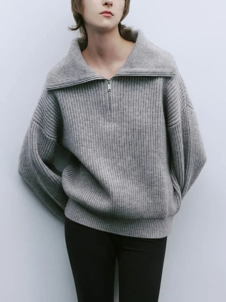 ANNA™ | ELEGANT SWEATER WITH ZIPPER