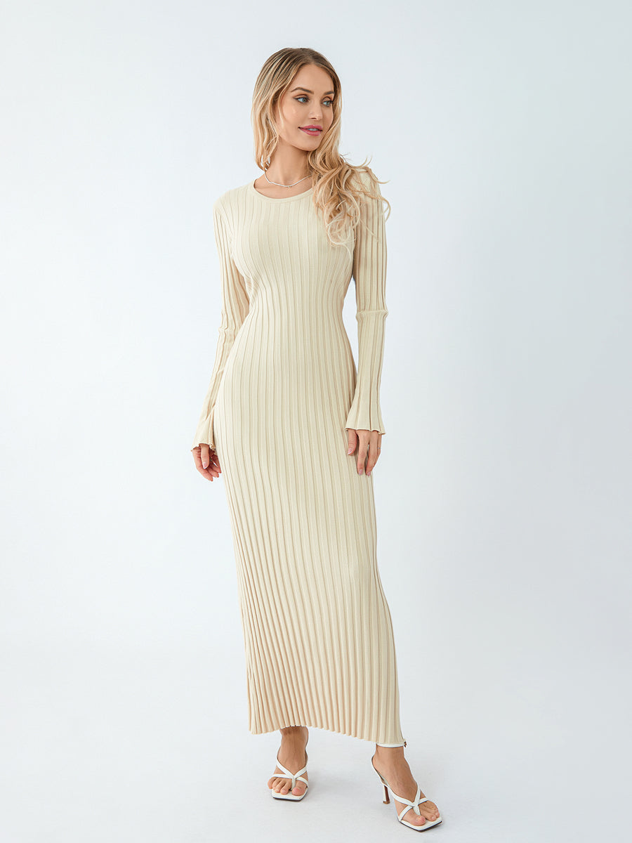 Sophie™ - Elegant Knitted Maxi Dress