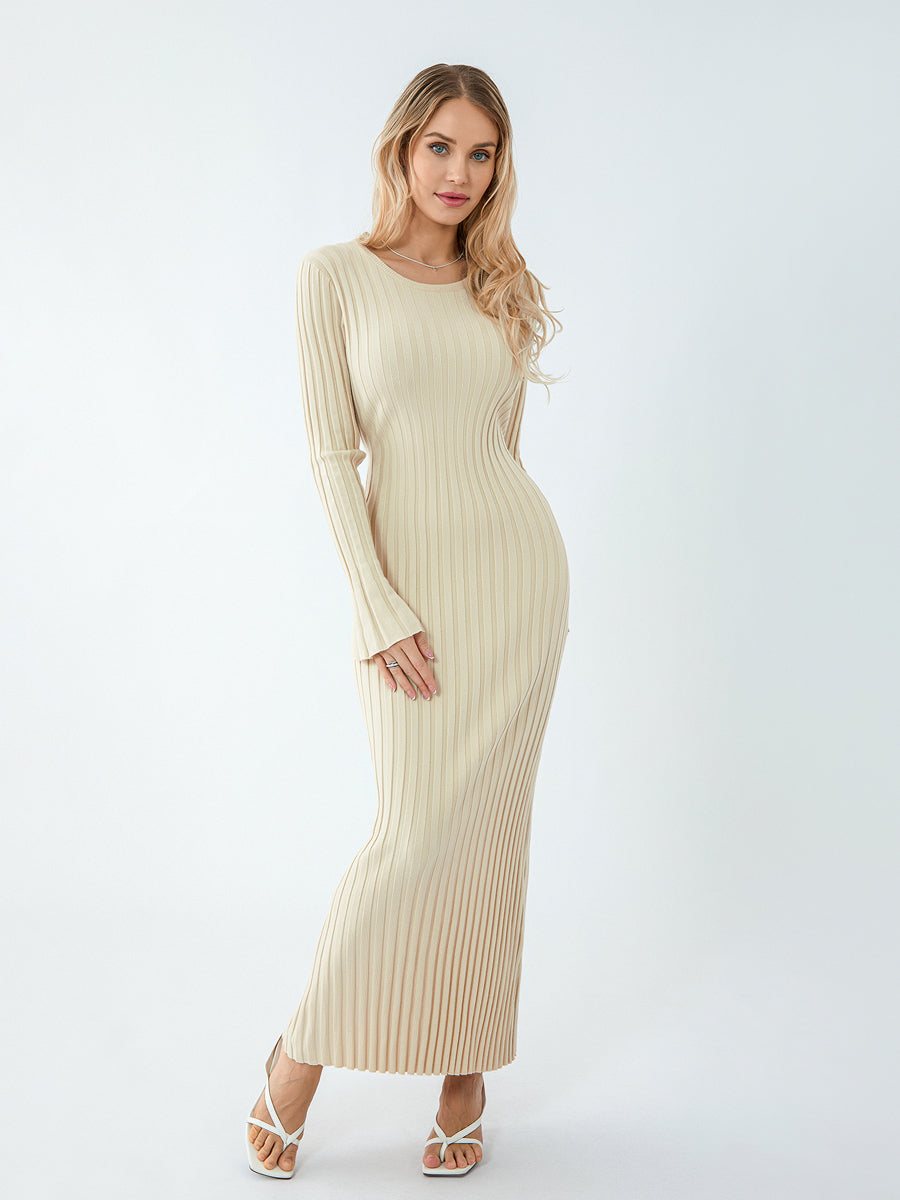 Sophie™ - Elegant Knitted Maxi Dress