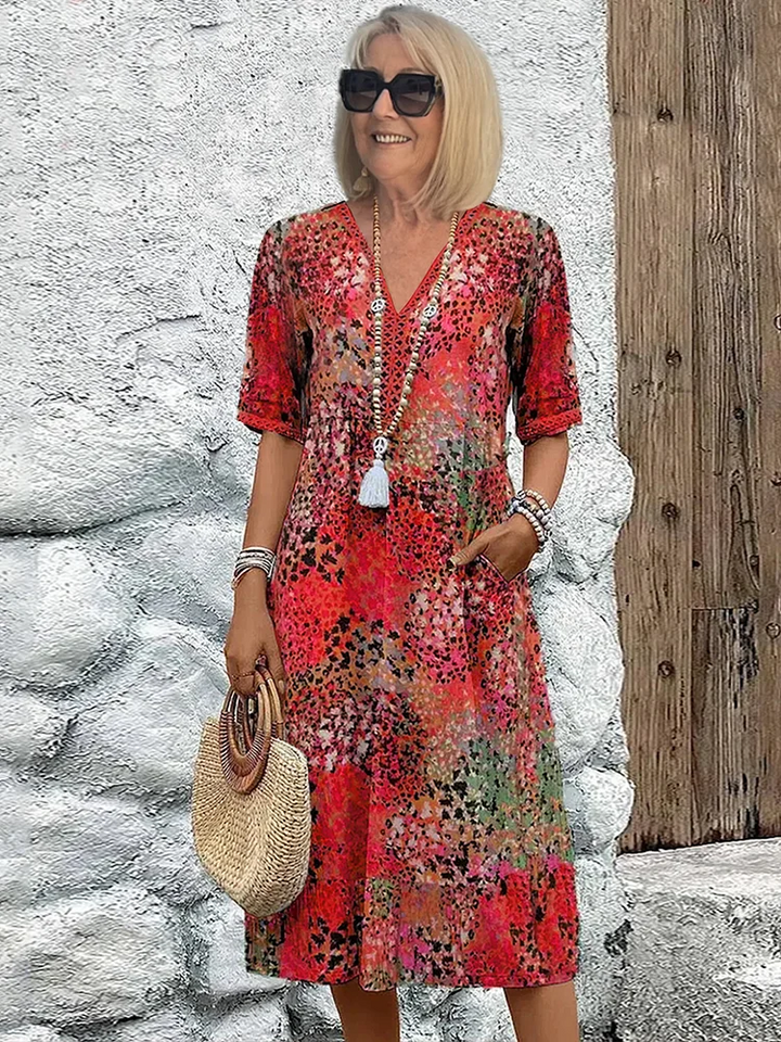 Charlotte | Lively Floral Dress