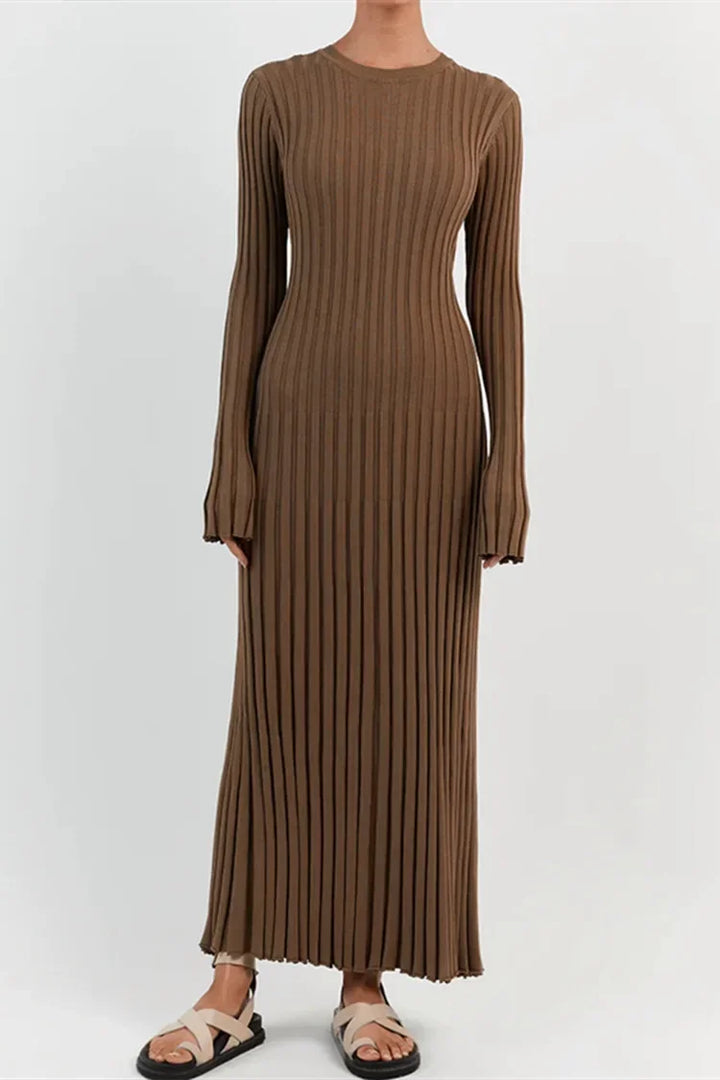 Sophie™ - Elegant Knitted Maxi Dress