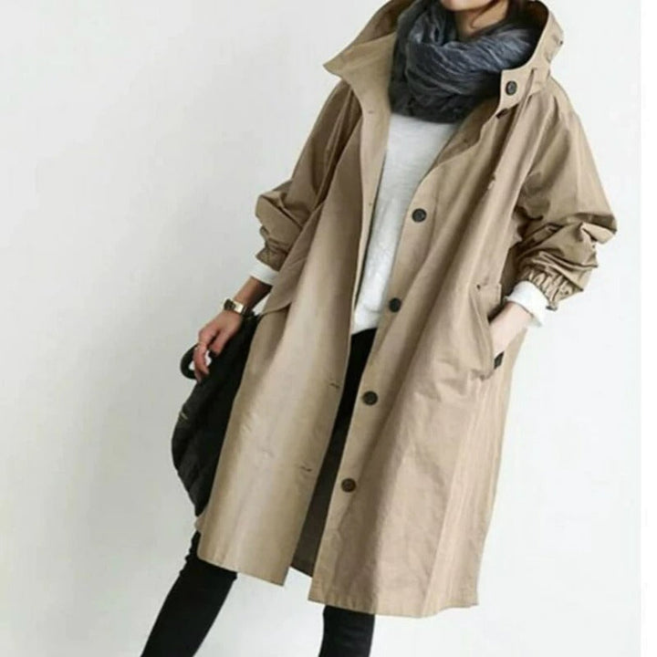 Samantha™ | Elegant and Waterproof Trench Coat