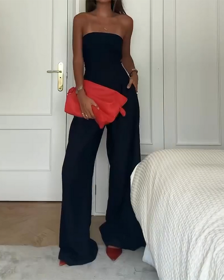 Braidy™ | Elegant off-the-shoulder jumpsuit