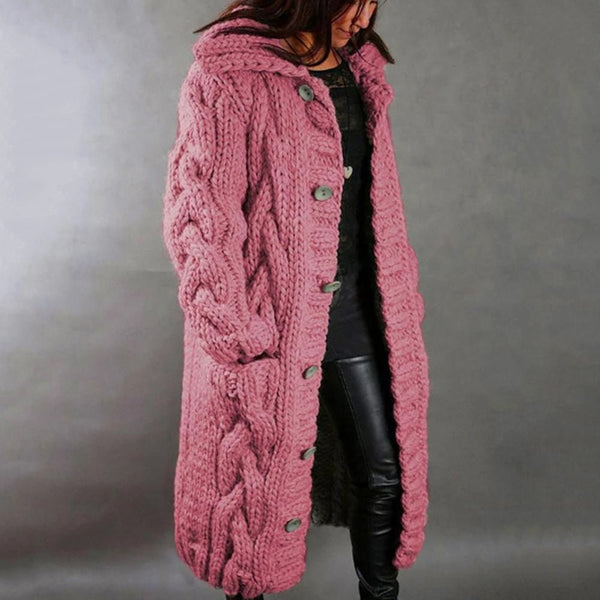 Roma™ - Long Comfortable Knit Coat