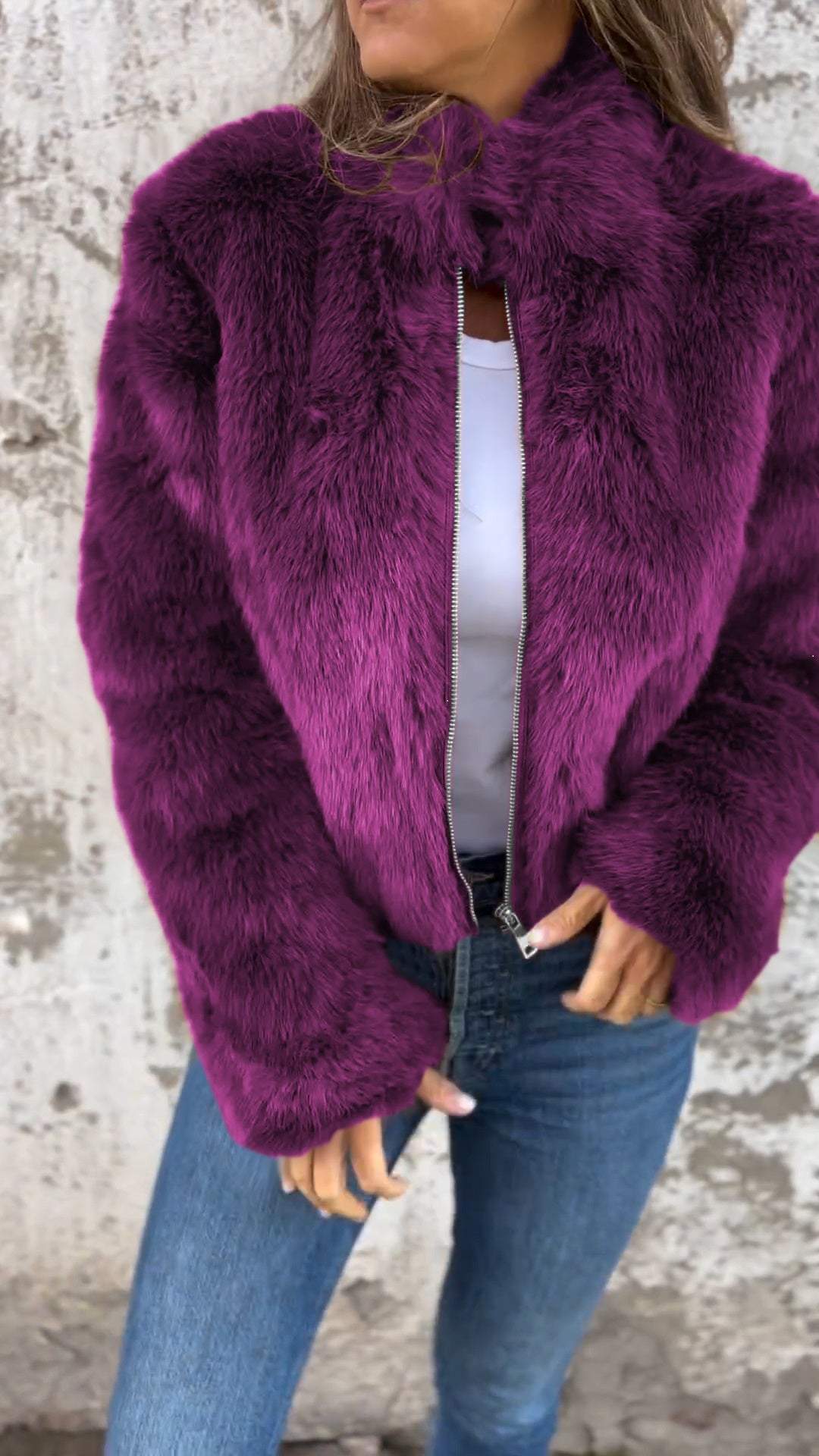 Ylwa | Fluffy jacket