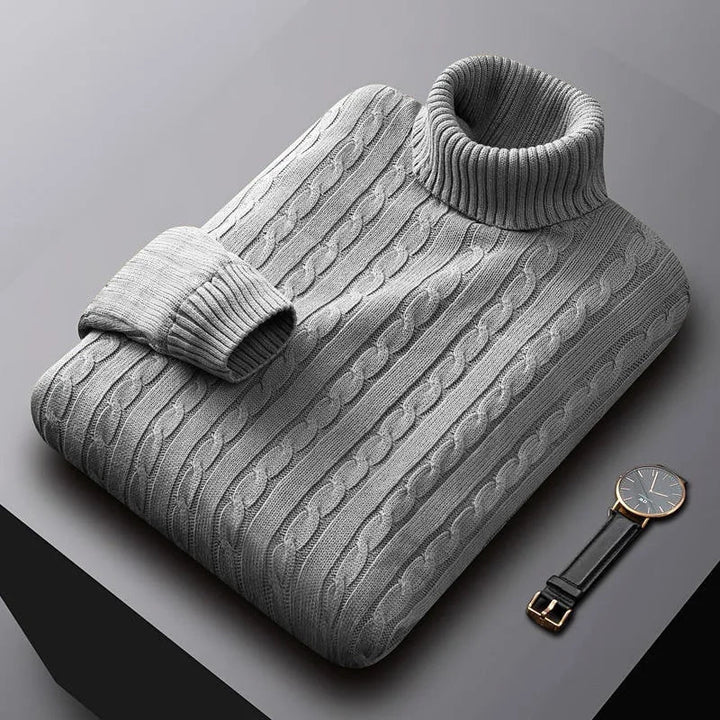 NATE | HIGH NECK SWEATER