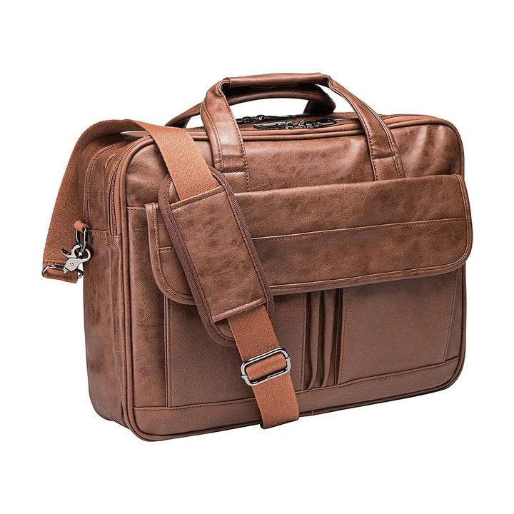 PELLEGRINI | Large leather shoulder bag