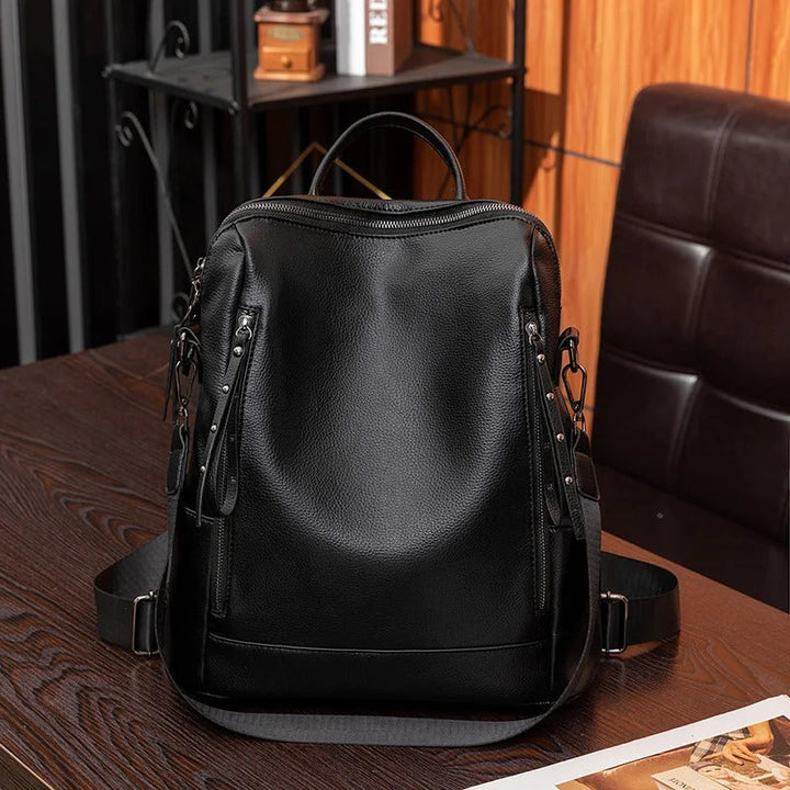 Serena | Leather Backpack