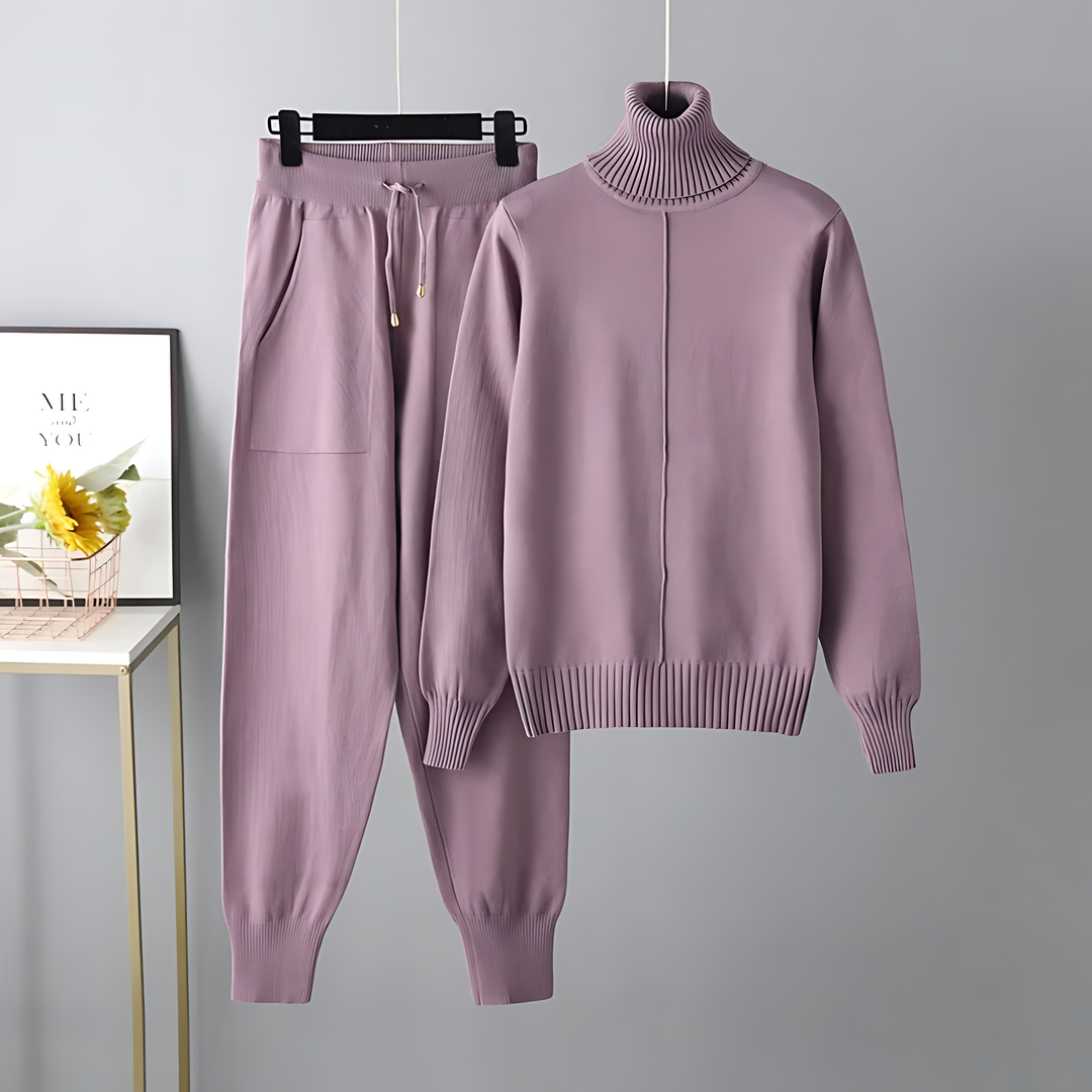 Sophie™ - Stylish, Comfortable Turtleneck Set