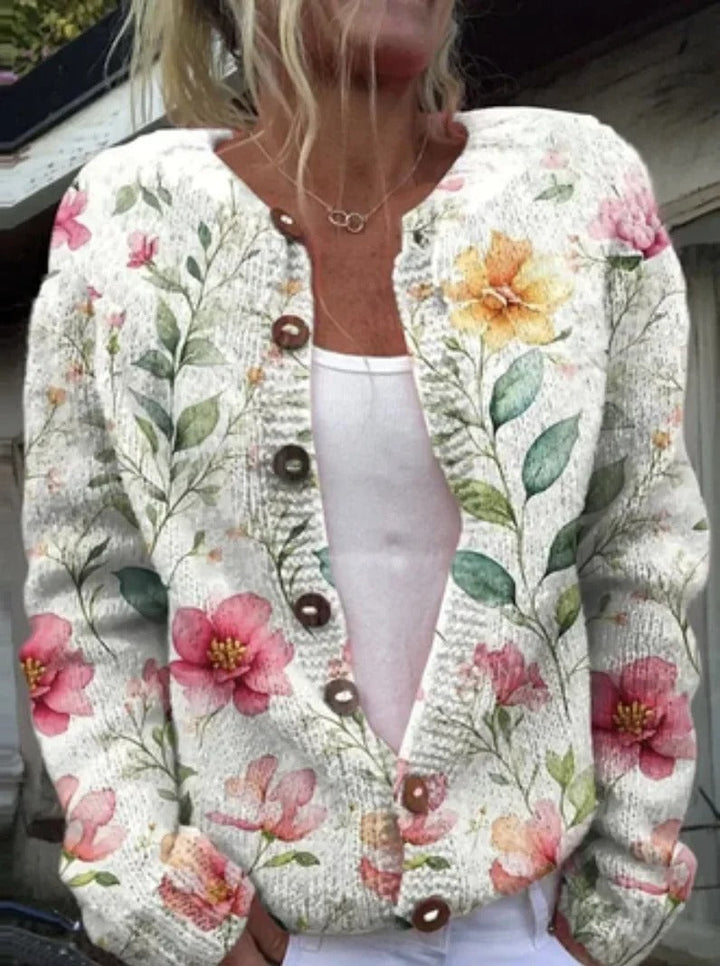 Abigail | Stylish Floral Pattern Vest