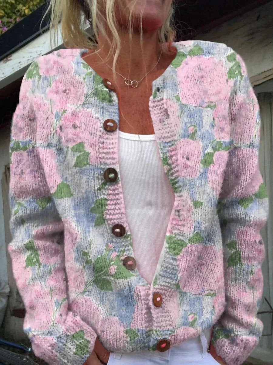 Abigail | Stylish Floral Pattern Vest